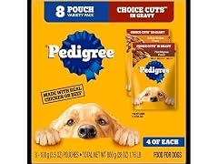 Pedigree Variety Wet Dog Food CUTS in Gravy 28 OZ