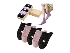 XIUYANG Cute Heart Embroidery Ankle Sock