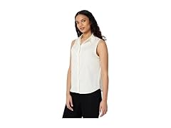 Amazon Essentials Women (XL) Blouse Eggshell White