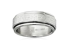 Amazon Essentials Prayer Ring, size 9