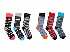 Unsimply Stitched Crew Socks 6-Pack