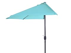 9' Half Round Patio Umbrella