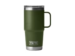 YETI Rambler 20oz Travel Mug, Highlands Olive