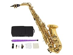 Professional Gold Eb Alto Saxophone