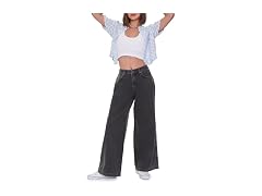 Forever 21  (28) Wide-Leg High-Rise Jeans