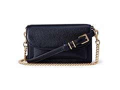Convertible Crossbody Clutch Bag Black