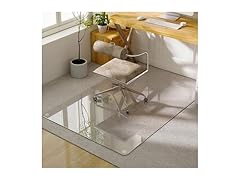 Tempered Glass Chair Mat, 54"x32"