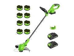 SUNCHERS 12-inch 20V Cordless Weed Wacker