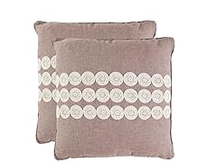 Thora 20x20 Taupe S/2