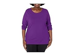Just My Size Womens Long Sleeve Tee
