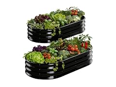 Rakukiri Raised Garden Bed 4FT Planter