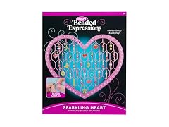 RoseArt Beaded Expressions Heart DIY Beaded Kit