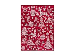 Gertmenian Holiday Rug 3x5 Cheer Red