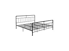 Christopher Knight Sally King Iron Bed, Black