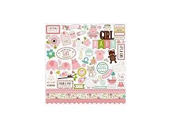 Sweet Baby Girl Sticker 15 Piece
