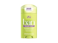 Ban Shower Fresh Deodorant, 2.6oz