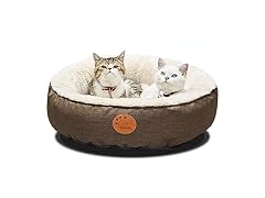 HachiKitty Washable Donut Cat Bed - Round
