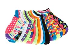 Everlast Women's No-Show Socks, 21 Pairs