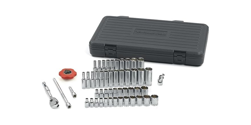 GearWrench 51-Piece 1/4" Drive Mechanic Tool Set – Durable & Precision-Fit - Image 3