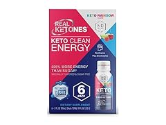 Real Ketones Keto Energy Shots - Rainbow 12 Pack