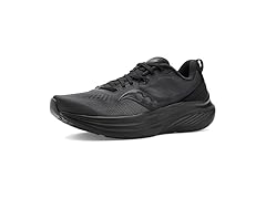 Mens Saucony Lancer Run Sneaker Black/Black (9.5)
