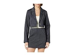 The Drop Cropped Blazer (L)