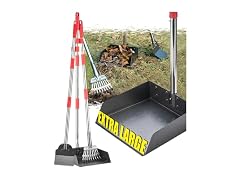 Stainless Pooper Scooper Rake & Spade