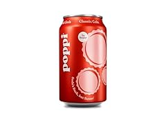 Poppi Prebiotic Soda, Classic Cola, 12 oz