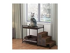 GDLF Dog Window Perch, Dog Bunk Bed with Stairs