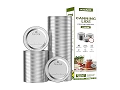 Nazano 156pcs Canning Lids
