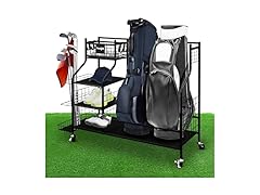 Yes4All Golf Storage Garage Organizer