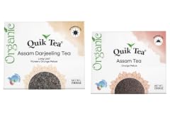 (6pk) QuikTea Organic Assam Long Leaf Tea