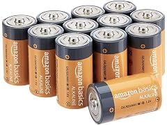 (12 Count) AmazonBasics D Alkaline Batteries