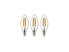 helloify B11 Dimmable Vintage LED Edison Candelabra Bulb
