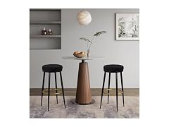 Ball & Cast 30" Round Bar Stool 2Pk