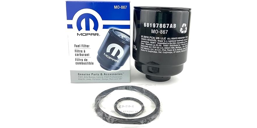 Dodge Ram 6 7l Cummins Diesel Filter Set Mopar Oem