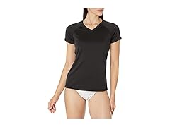 Kanu Surf Women's Solid Black Rashguard (M)