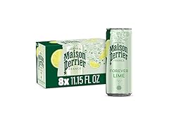 8CT Maison Perrier Forever Lime Flavored Sparkling