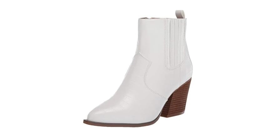 The Drop Women Sia Western Ankle Boot