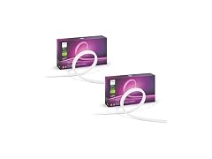 Philips Hue Outdoor 16-Foot Smart LED Light Strip, 2 Pack