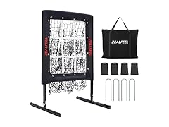 ZEALFEEL9 Hole Baseball Pitching Net