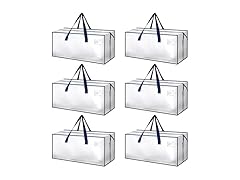 HealSmart 6 Pack Extra Large Moving Bags