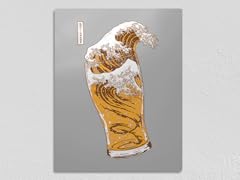 The Great Beer Wave 11" x 14" Metal Poster