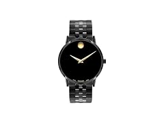 Movado Men's Museum Classic Quartz Black Watch