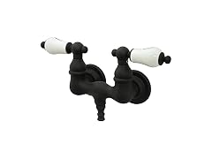 Kingston CC33T5 3-3/8-Inch Wall Mount Tub Faucet