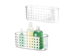 iDesign Hanging Suction Shower Caddy Basket