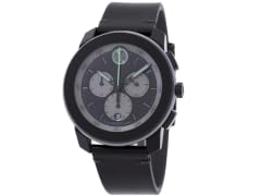 Movado Bold TR90 Chronograph Black Strap Watch