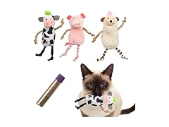 SmartyKat Farm Friends Refillable Catnip Cat Toys