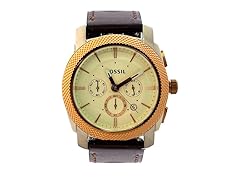 Fossil FS5040P Machine Chronograph Brown Watch