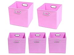 5-Pc Small Bin Bundle - Solid Pink